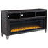 Todoe TV Stand with Electric Fireplace, TV Stand, Ashley Furniture - Adams Furniture