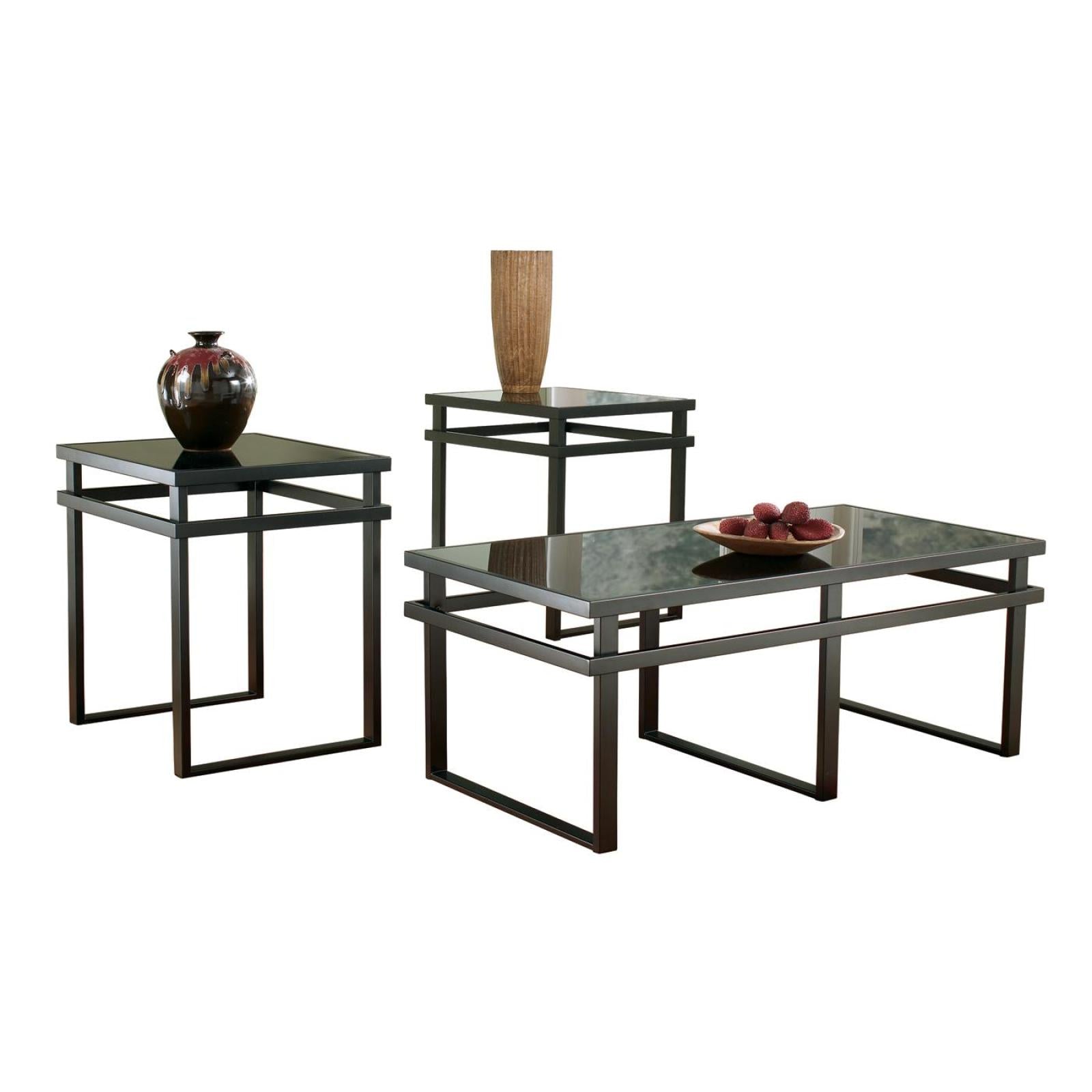 Laney 3pc Occasional Table Set, Occasional Tables, Ashley Furniture - Adams Furniture