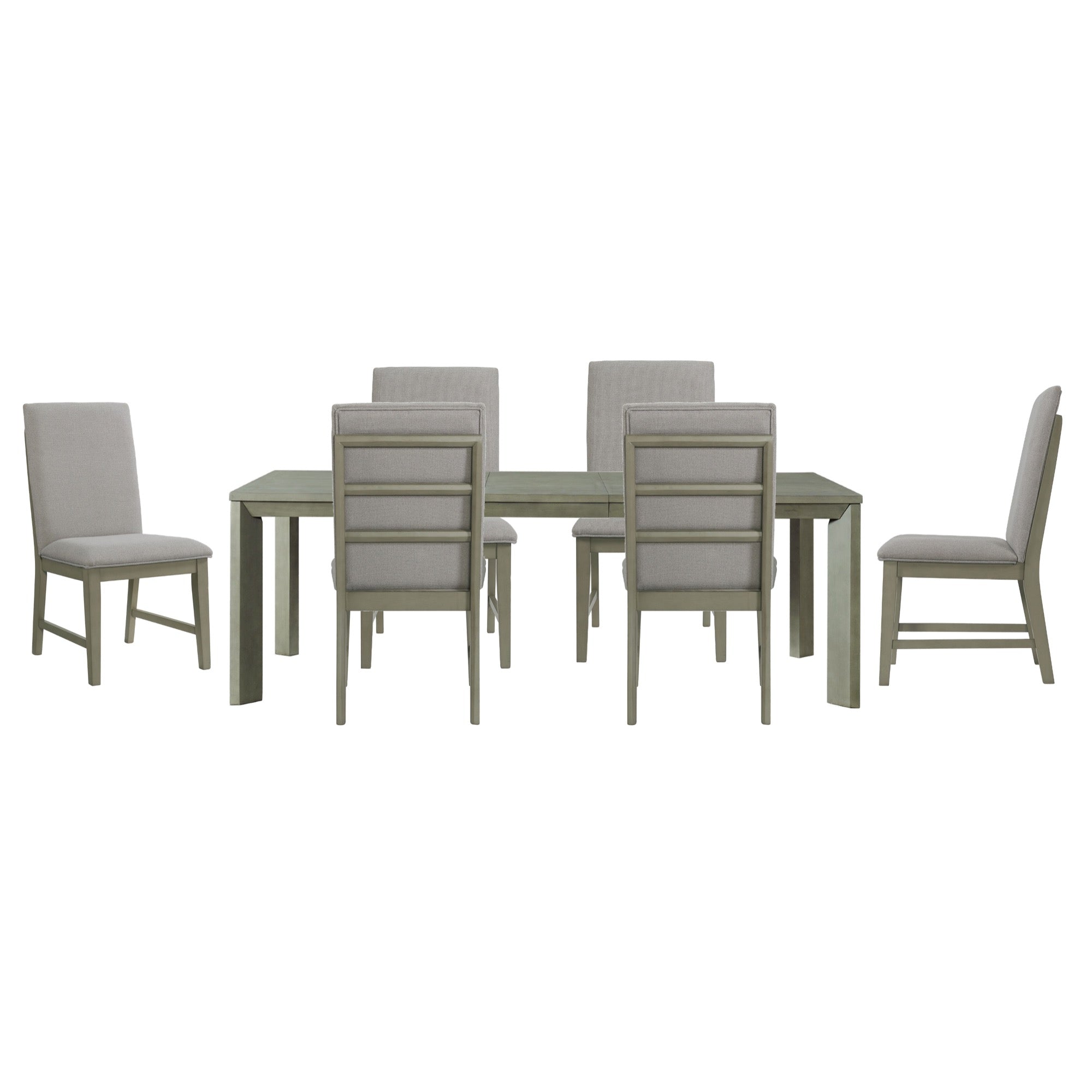 Zig 7 Piece Dining Set