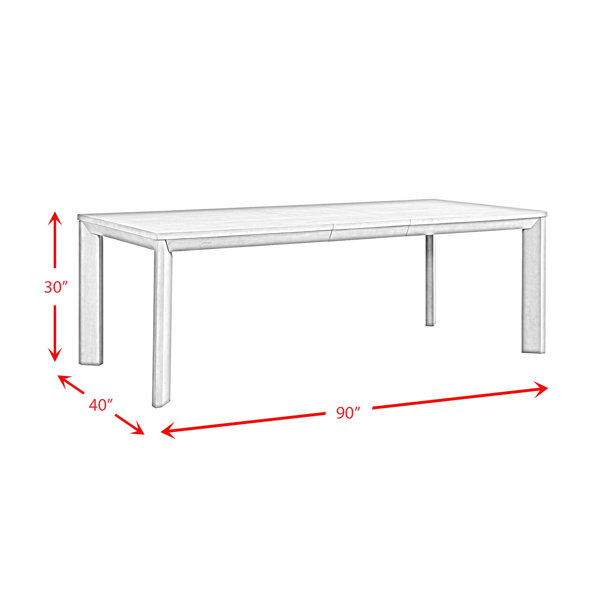 Zig Extendable Dining Table