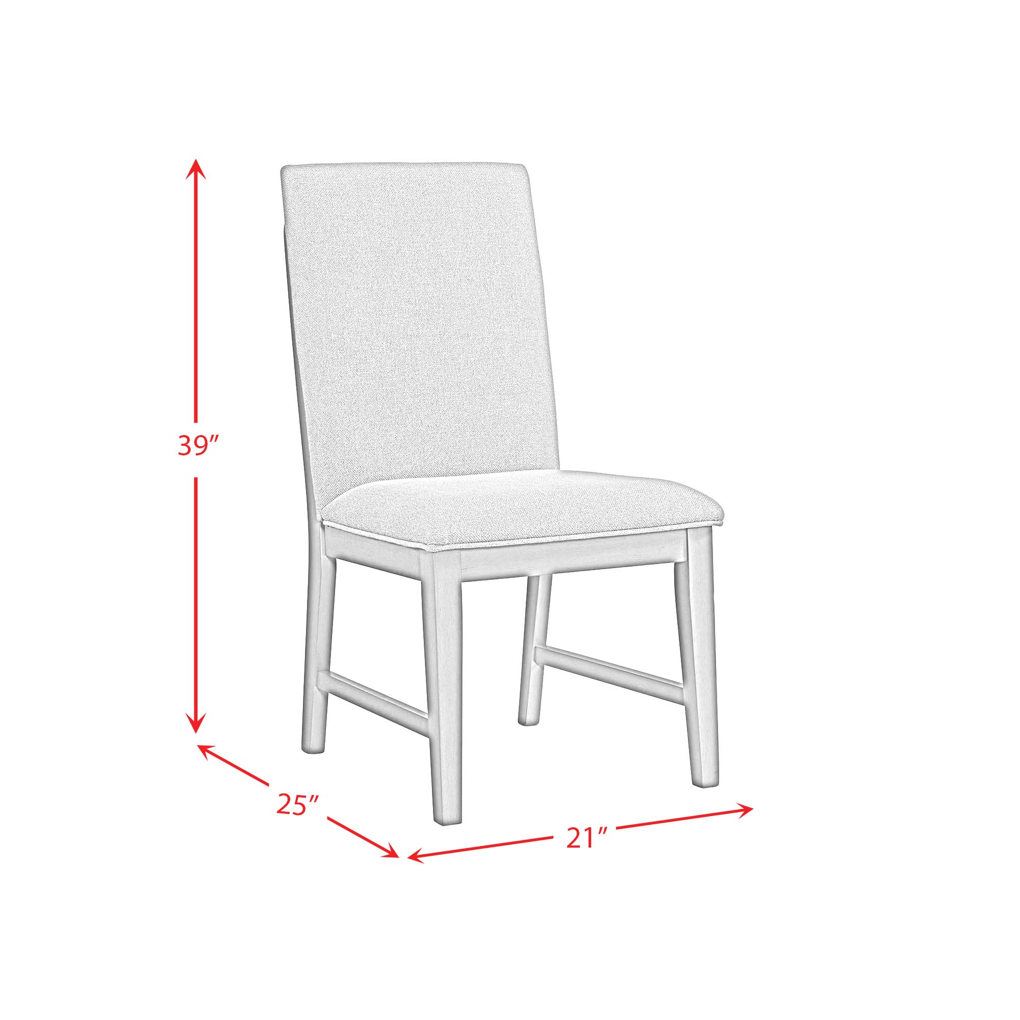 Zig Upholstered Side Chair (Set of 2)